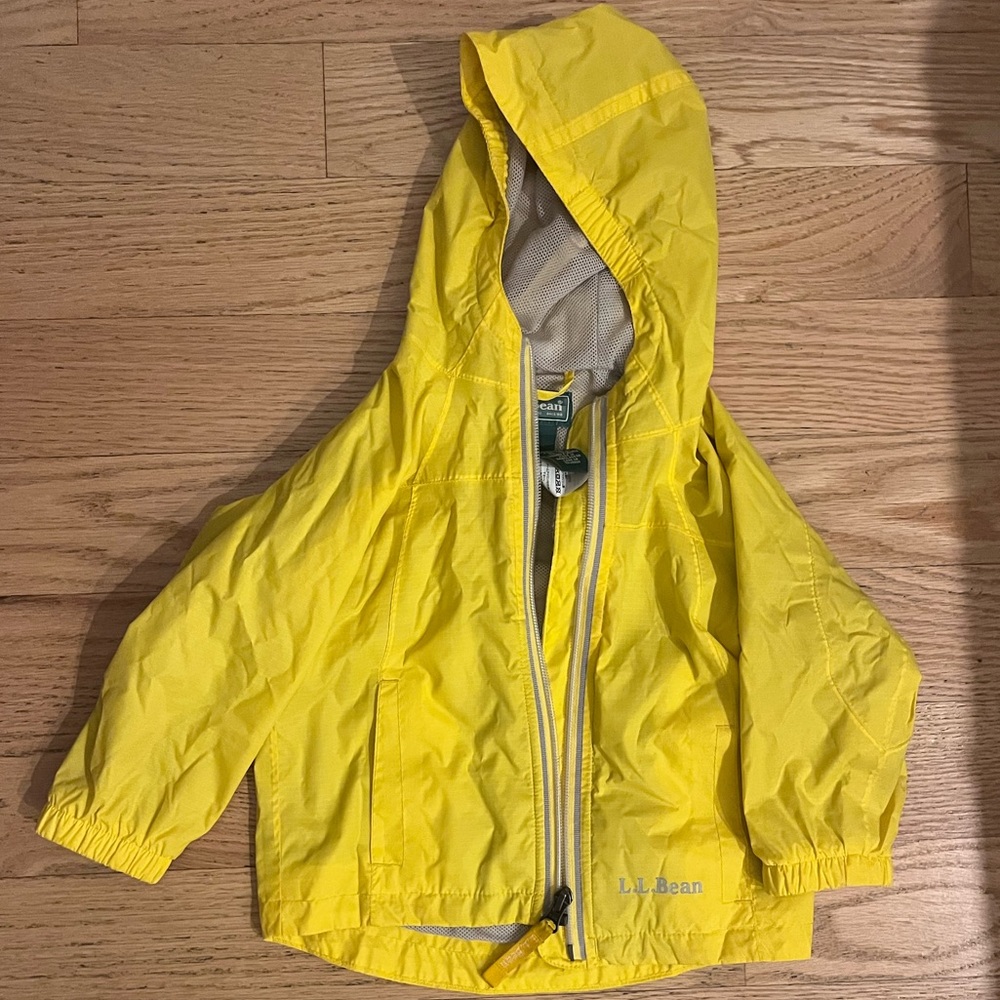 LL Bean Raincoat 12-18M Excellent Condition